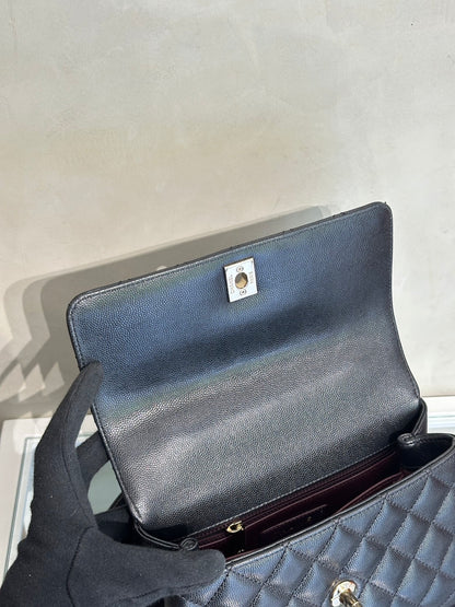 CHANEL Coco Handle - 小號黑金