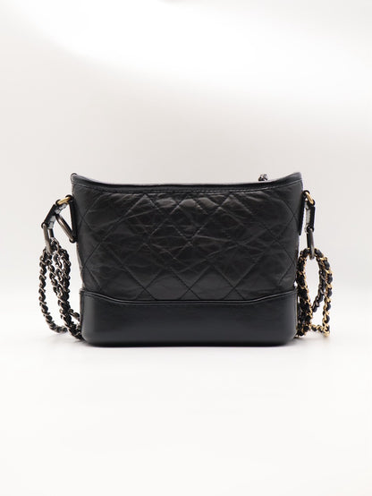 CHANEL 雙鍊條流浪包 - 小號黑30開