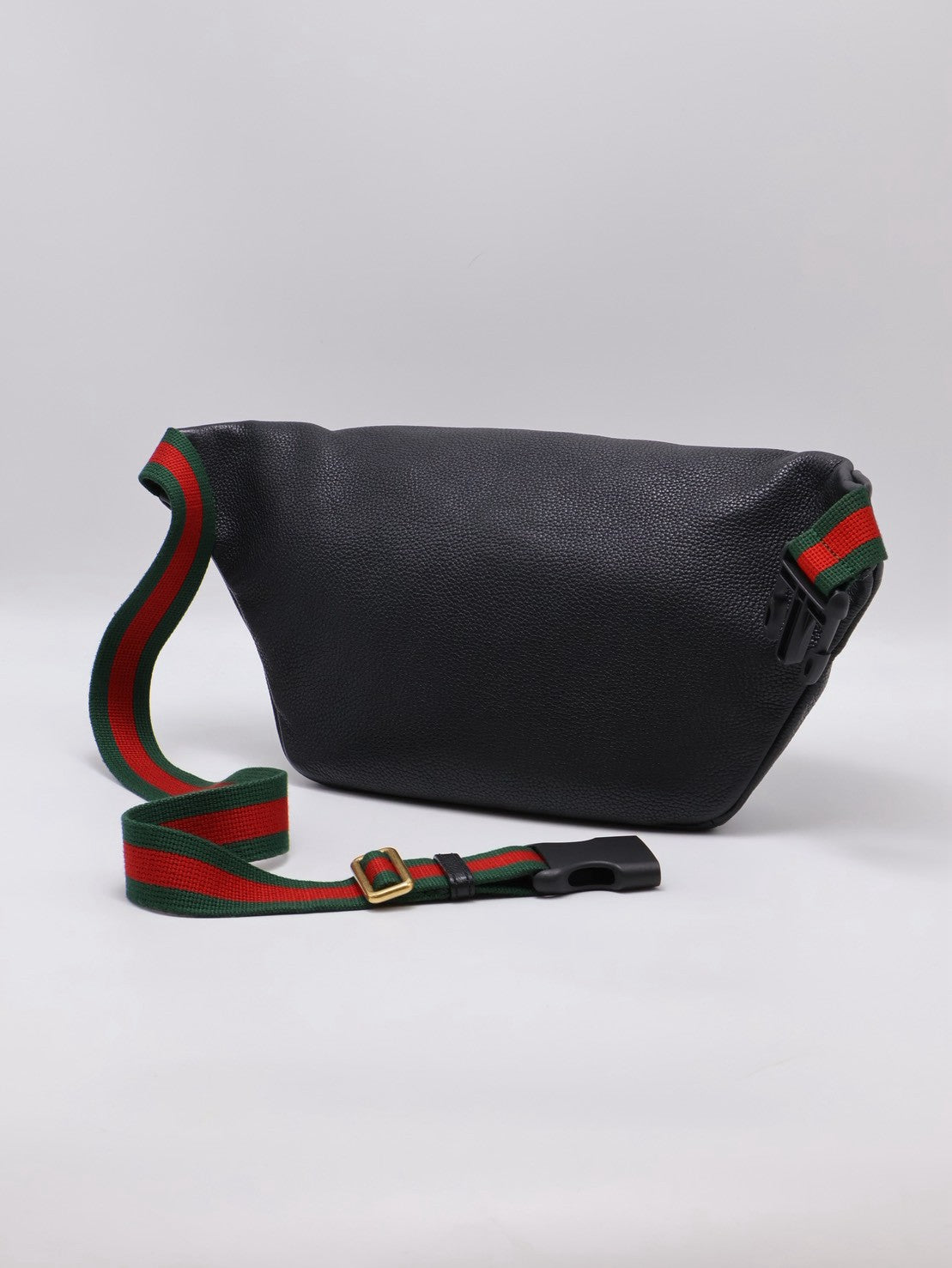 GUCCI Print復古胸包 - 大號黑