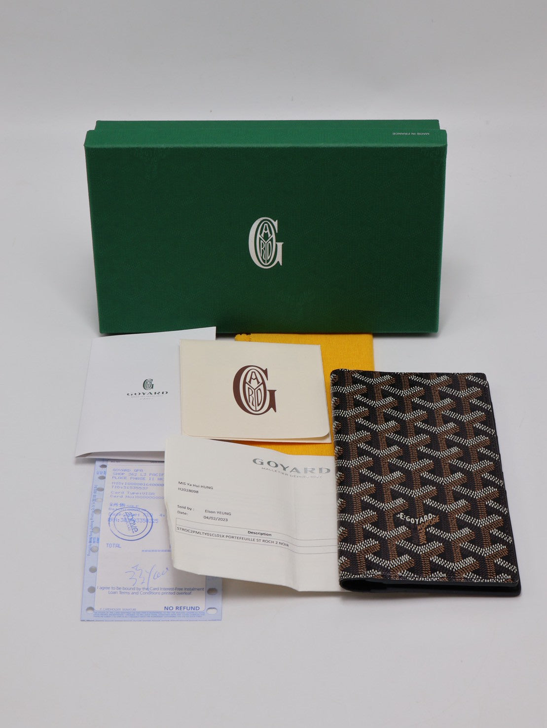 GOYARD Saint-Roch雙折長夾 - 黑