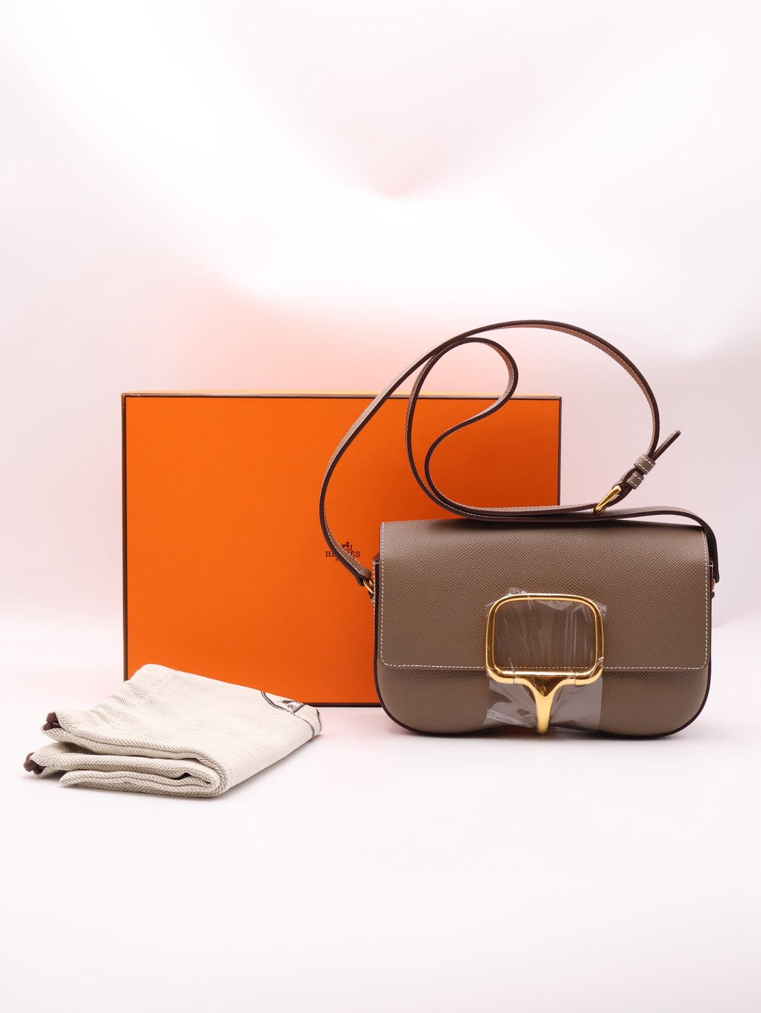HERMES Della Elan - Etoupe 18 大象灰金 B