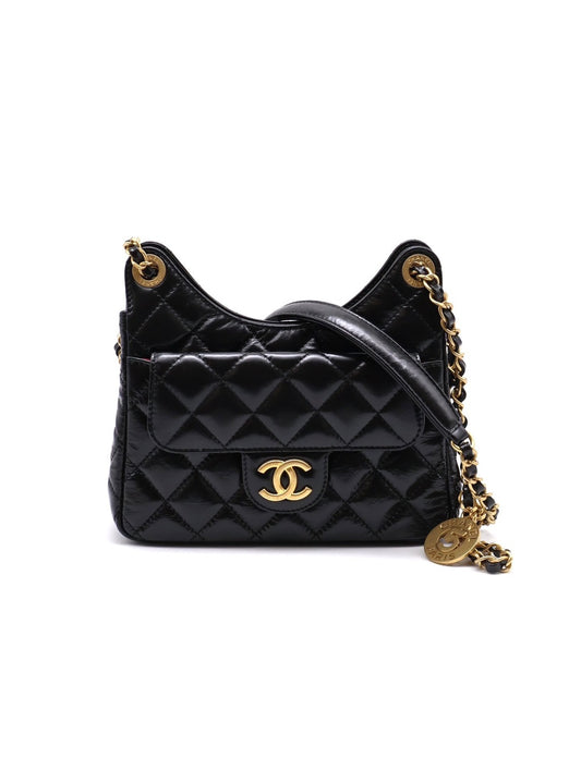 CHANEL 天貓精靈 - 小號黑金