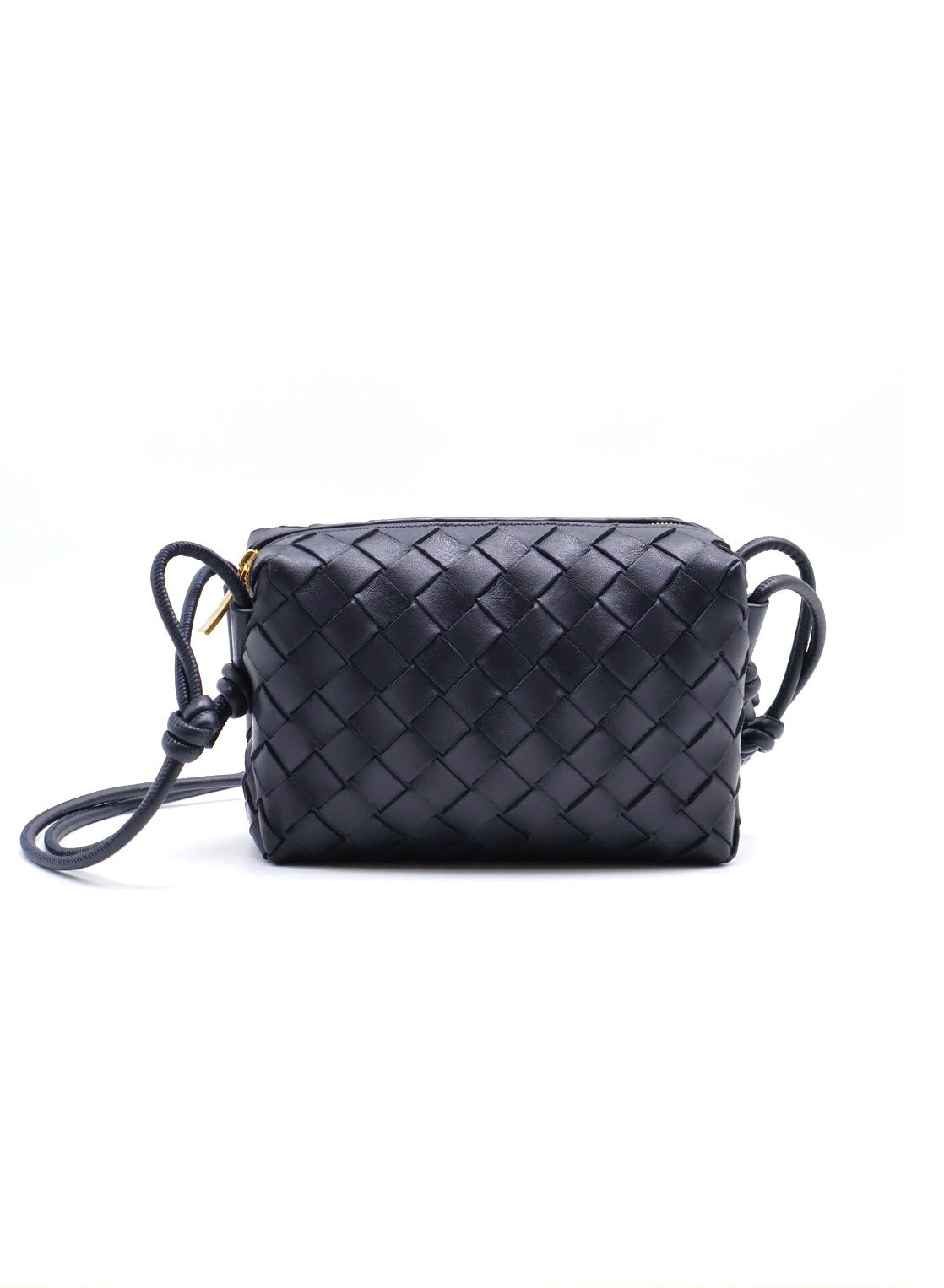 BOTTEGA VENETA Mini Loop相機包 - 深藍