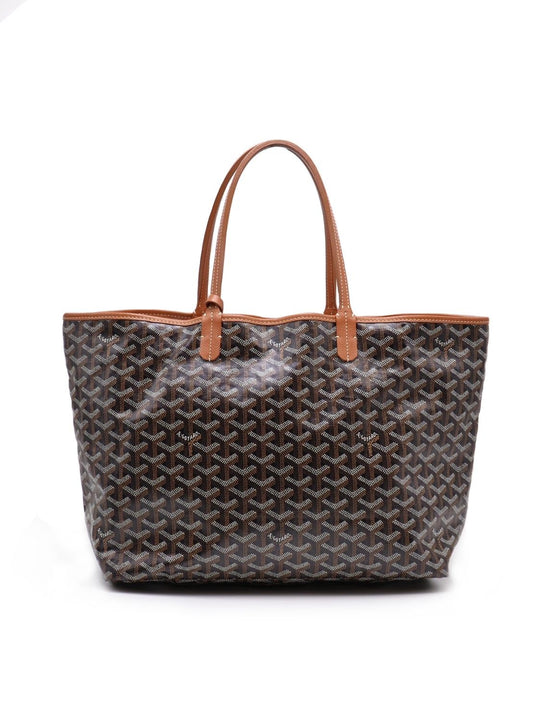 GOYARD 經典亞麻帆布Tote - 小號棕