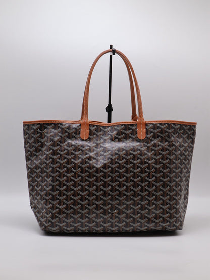 GOYARD 經典亞麻帆布Tote - 小號棕