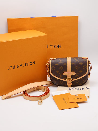 LOUIS VUITTON Saumur BB雙子星馬鞍包