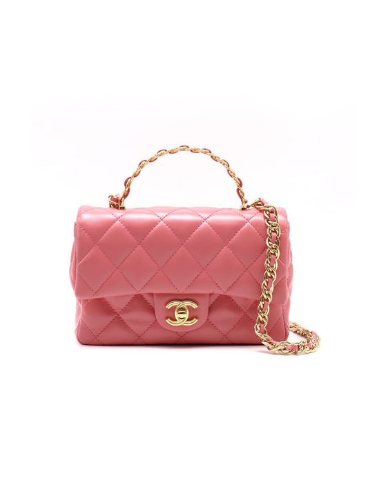 CHANEL 23B Handle CF - 小號唇膏粉金