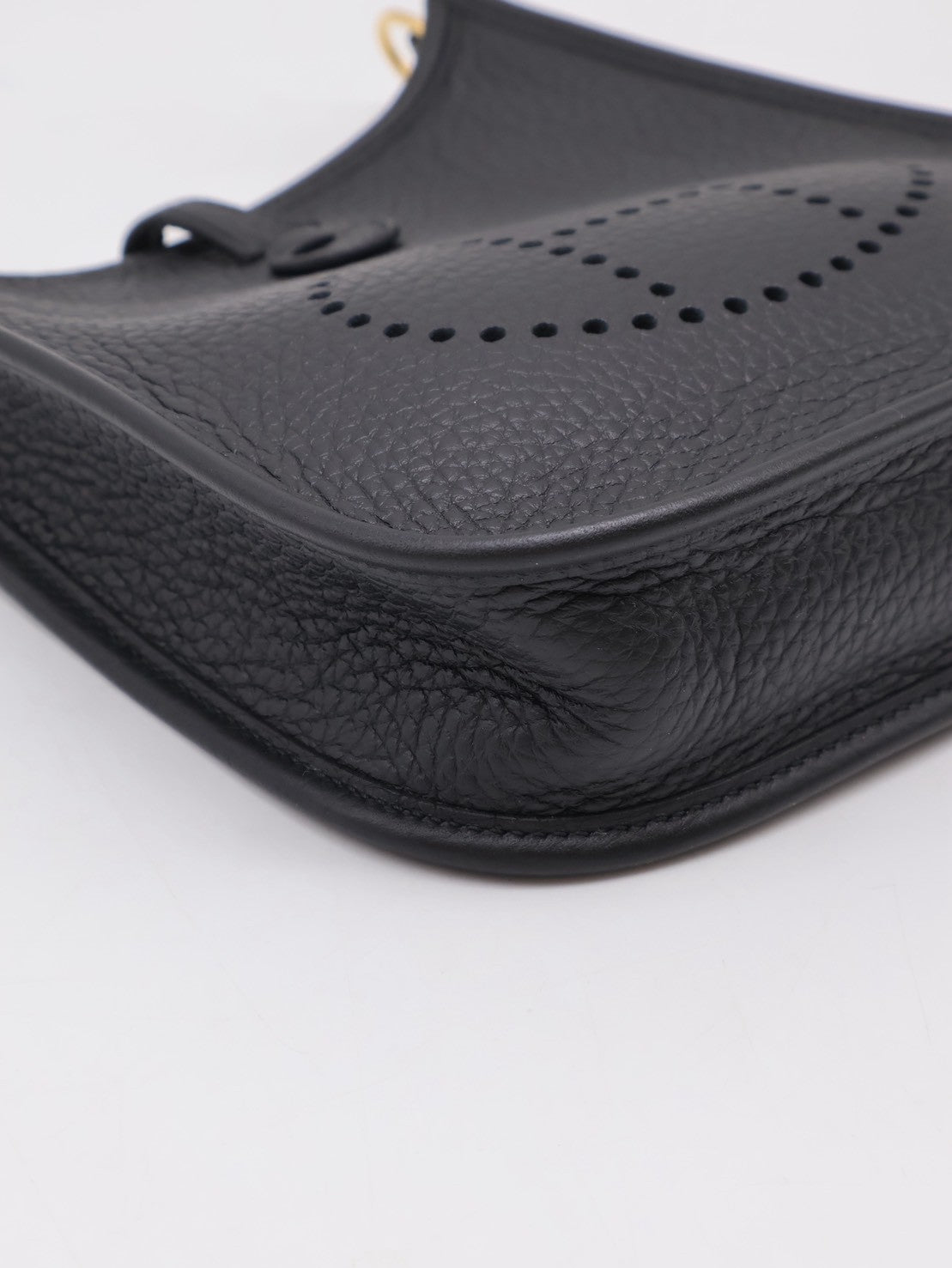HERMES Mini Evelyne - Noir 89 黑金 W
