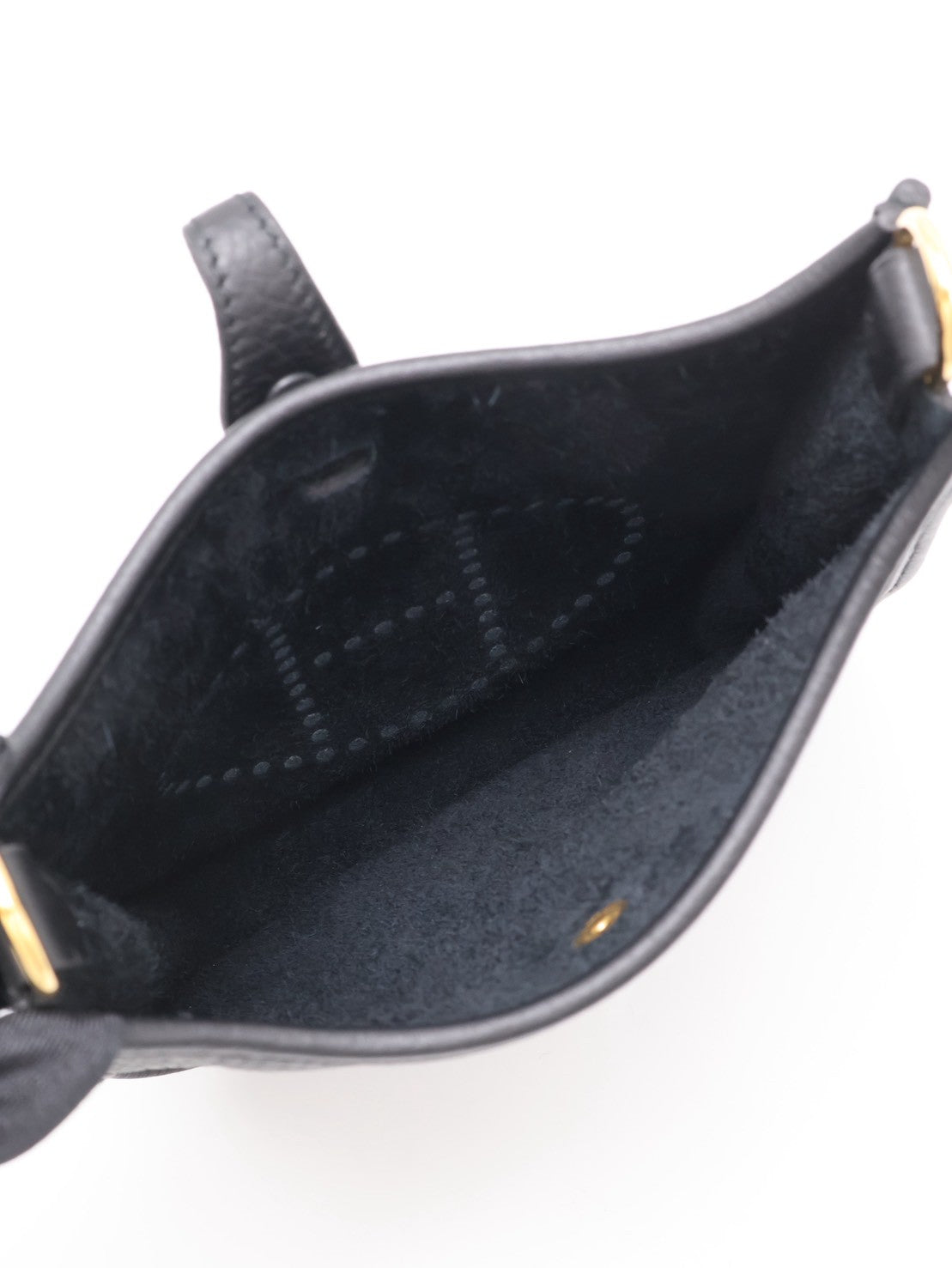 HERMES Mini Evelyne - Noir 89 黑金 W