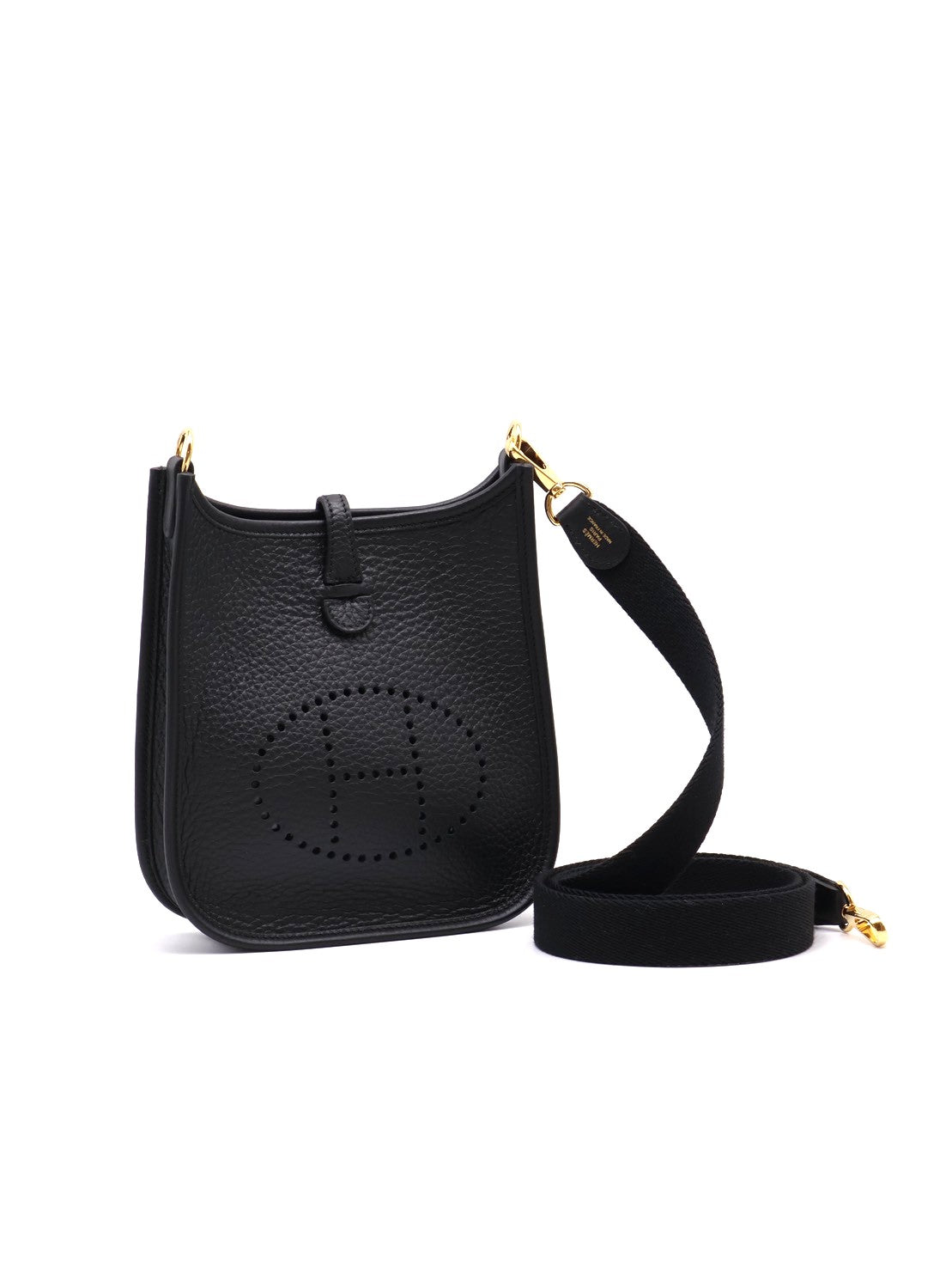 HERMES Mini Evelyne - Noir 89 黑金 W
