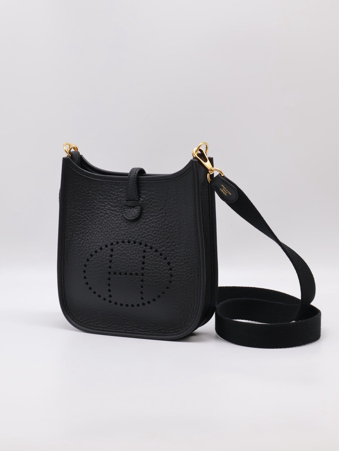 HERMES Mini Evelyne - Noir 89 黑金 W