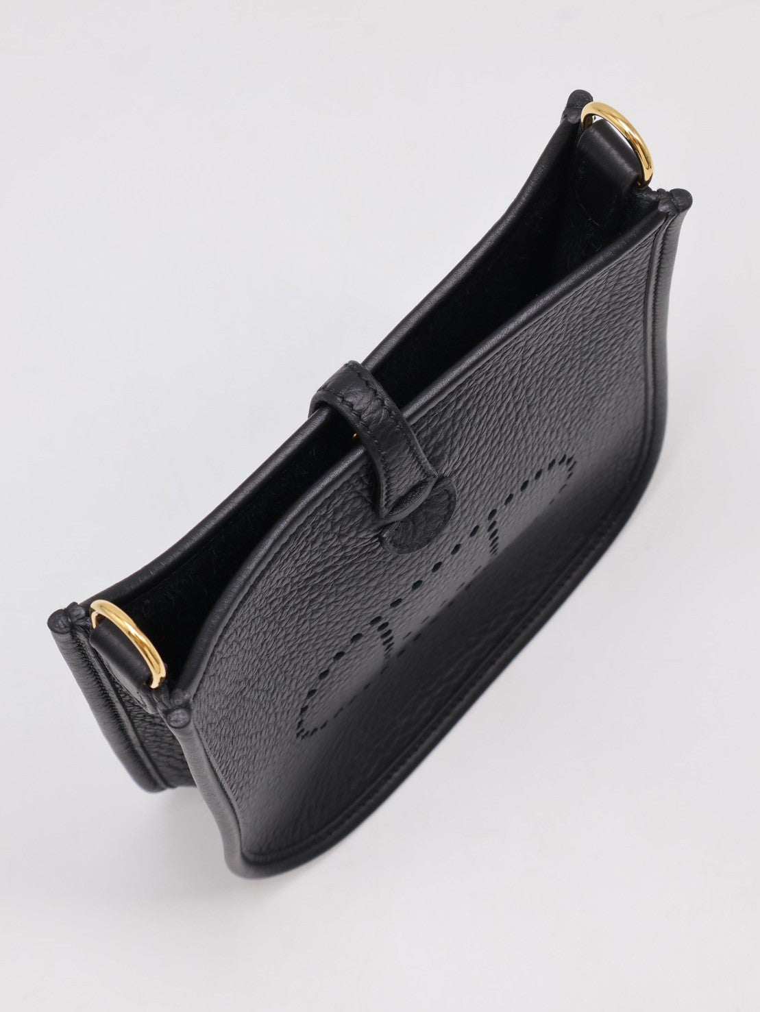 HERMES Mini Evelyne - Noir 89 黑金 W