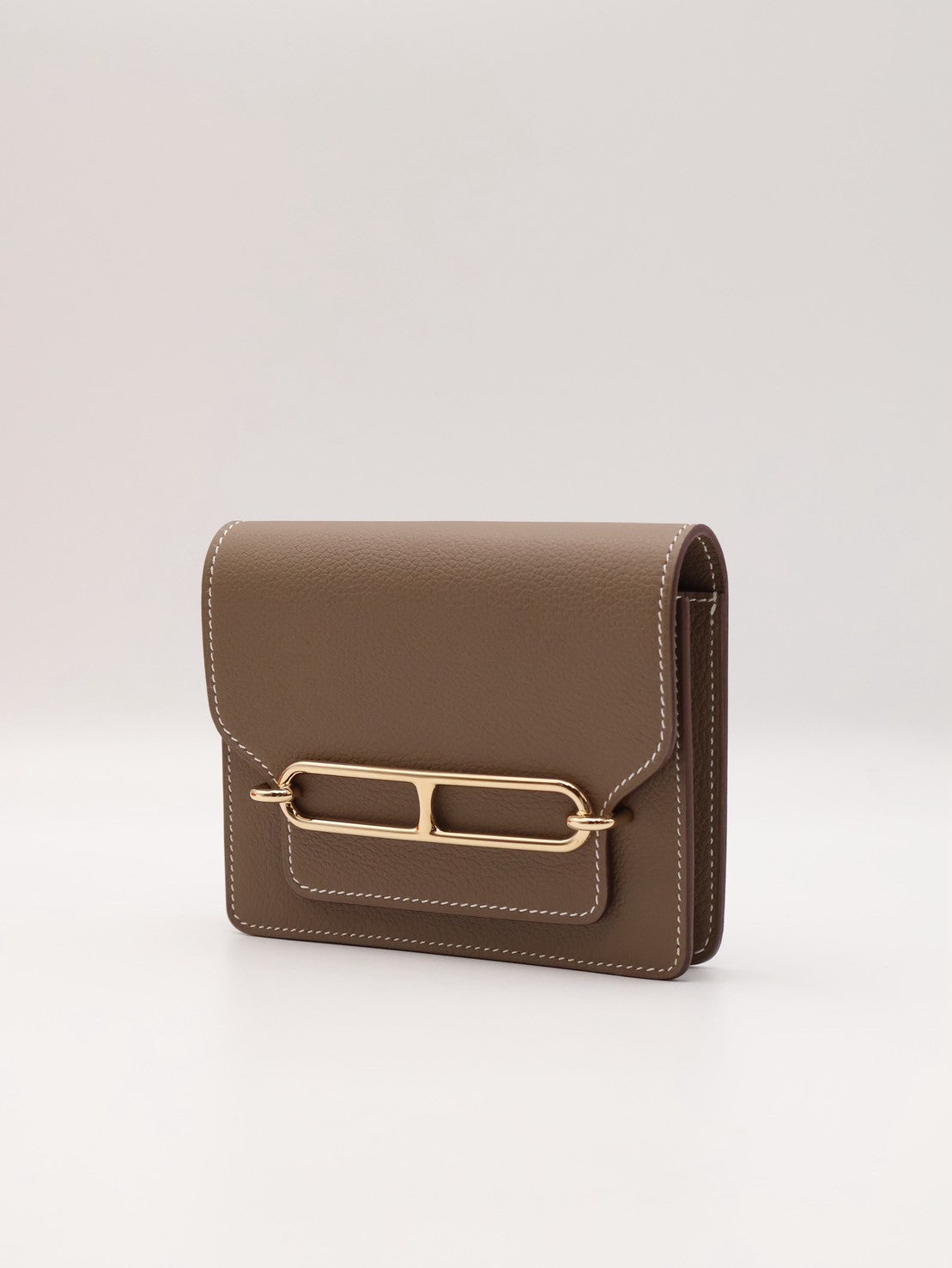 HERMES Roulis slim - Etoupe 18 大象灰金 B