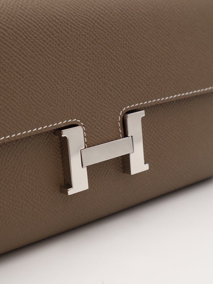 HERMES Constance To Go - Etoupe 18 大象灰銀 G