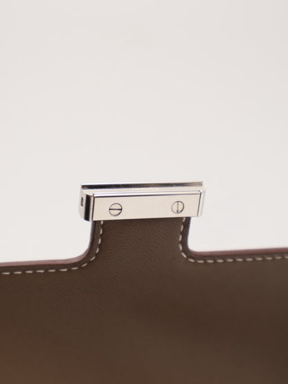 HERMES Constance To Go - Etoupe 18 大象灰銀 G