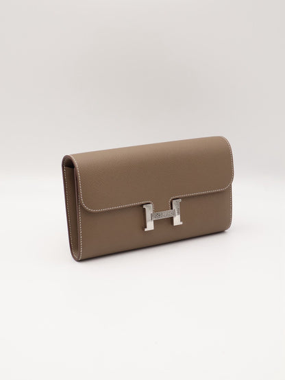 HERMES Constance To Go - Etoupe 18 大象灰銀 G