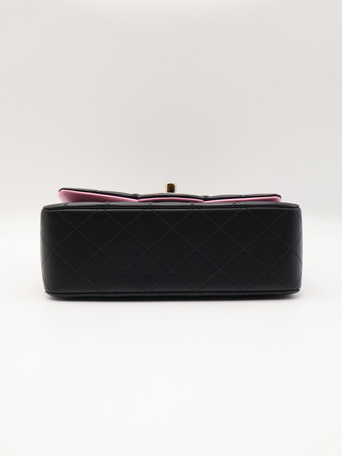 CHANEL 23P Handle Mini CF20 - 黑拚粉金