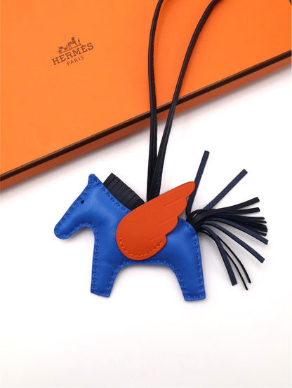 HERMES Rodeo Pegase小飛馬 - Bleu Hydra/Bleu Nuit/ Tangerine 水妖藍/午夜藍/柑橙橘 G