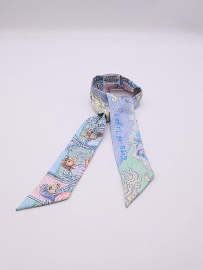 HERMES City of Light光之城/Festival Quadri亞馬遜節慶Twilly二入組