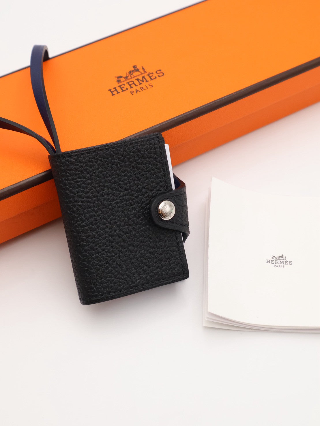 HERMES Ulysse Nano Verso筆記本吊飾 - 黑 Z