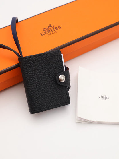 HERMES Ulysse Nano Verso筆記本吊飾 - 黑 Z