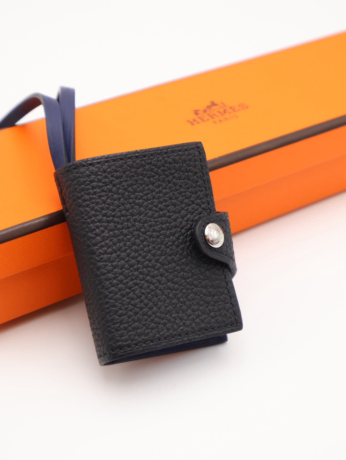 HERMES Ulysse Nano Verso筆記本吊飾 - 黑 Z