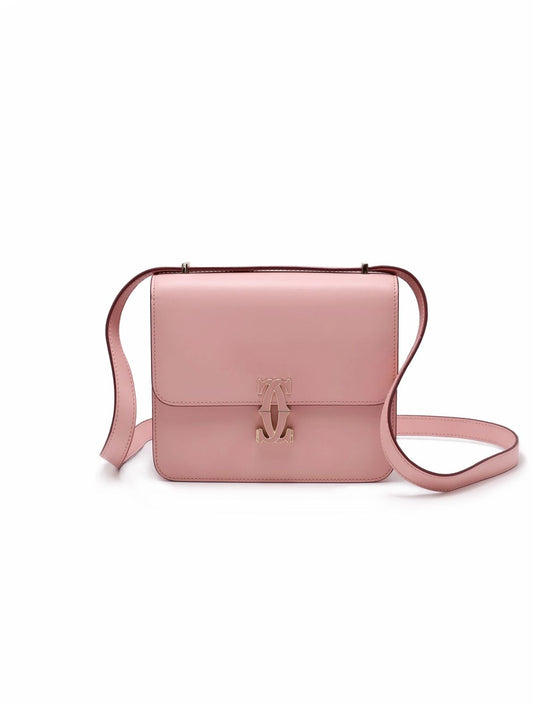 Cartier Double C de Cartier單肩包 - Mini粉