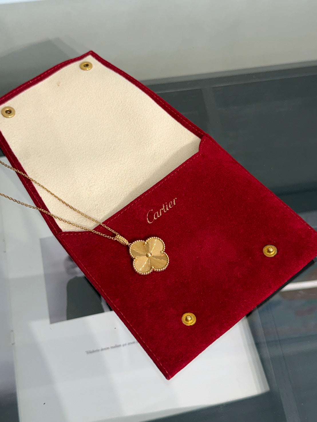 Van Cleef & Arpels Magic Alhambra18K金長項鍊