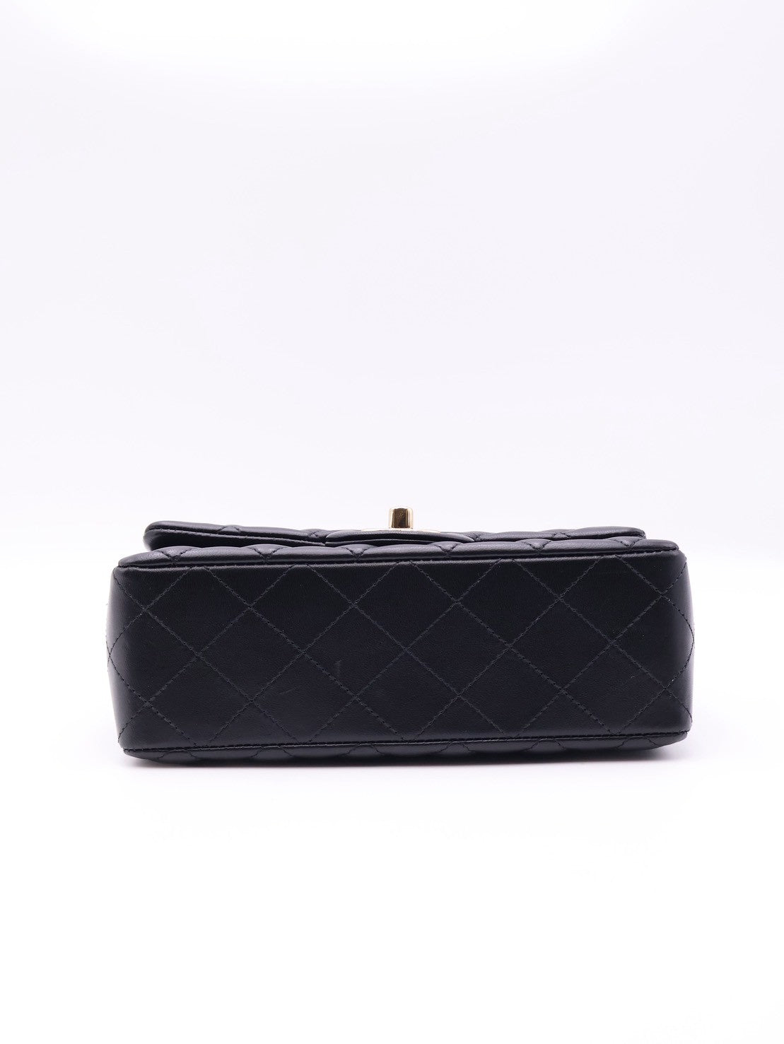 CHANEL 經典口蓋包Mini CF20 - 黑金