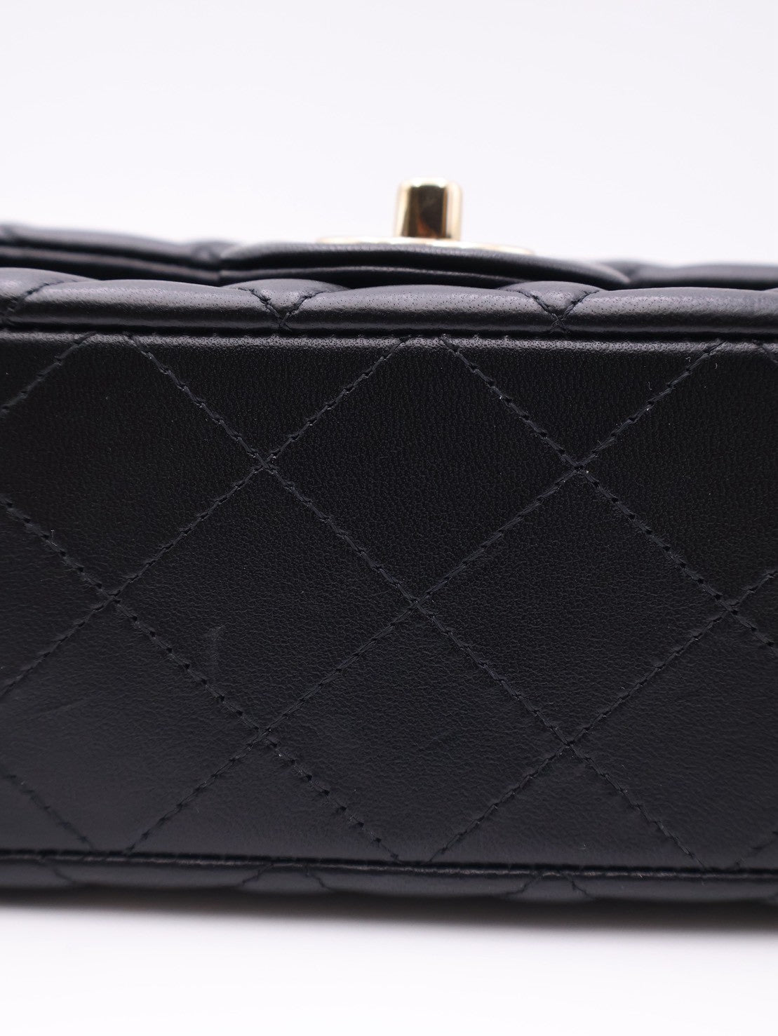 CHANEL 經典口蓋包Mini CF20 - 黑金
