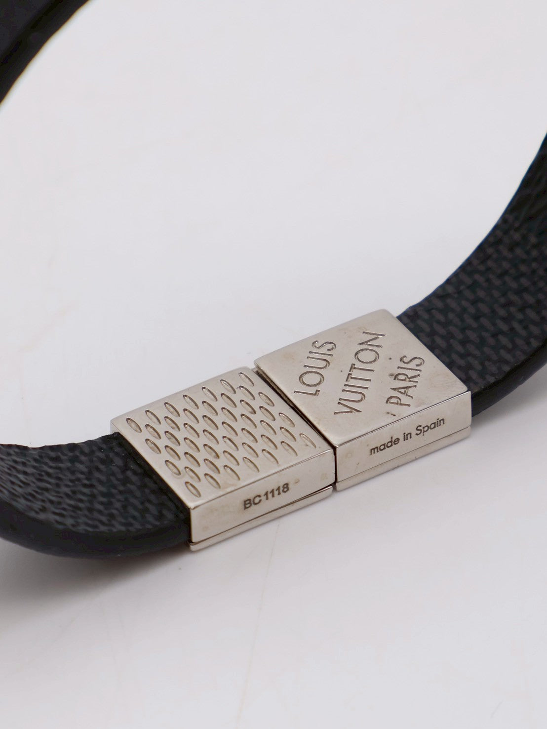 LOUIS VUITTON Damier皮手環