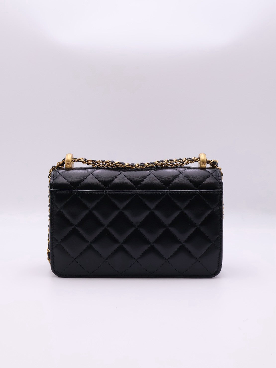 CHANEL 雙金球調節WOC - 黑金