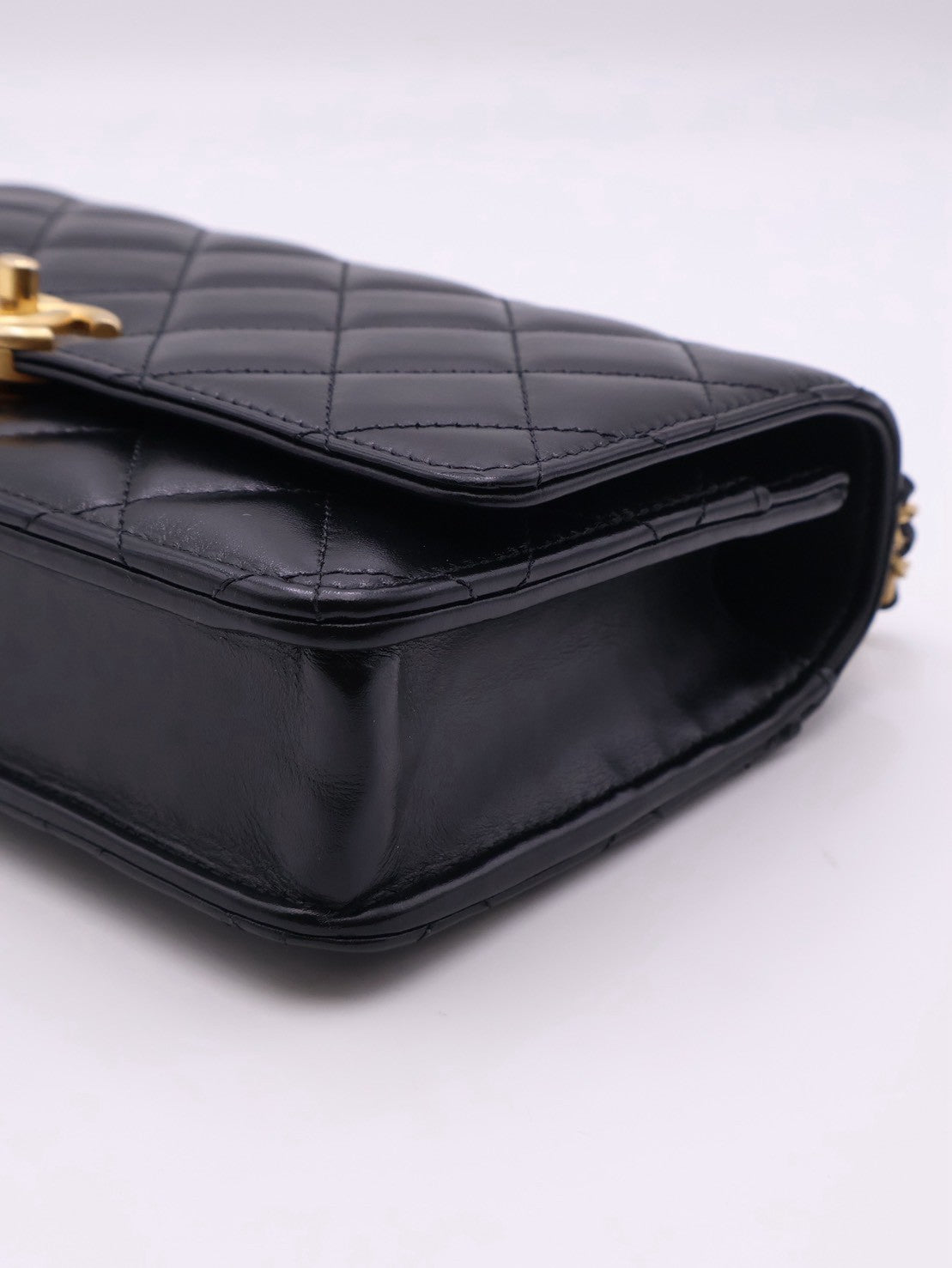 CHANEL 雙金球調節WOC - 黑金