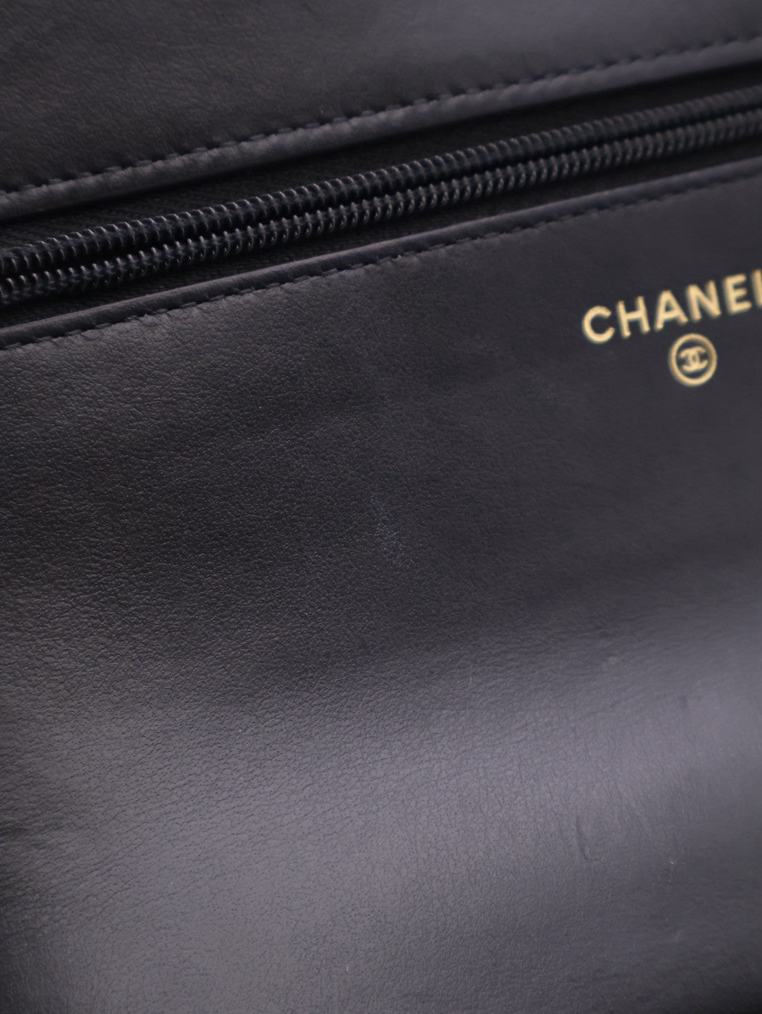 CHANEL 雙金球調節WOC - 黑金