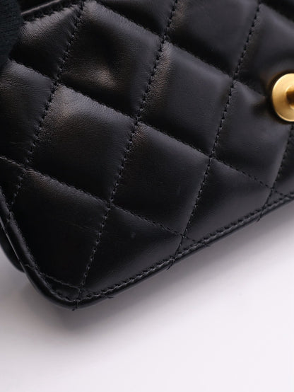 CHANEL 雙金球調節WOC - 黑金