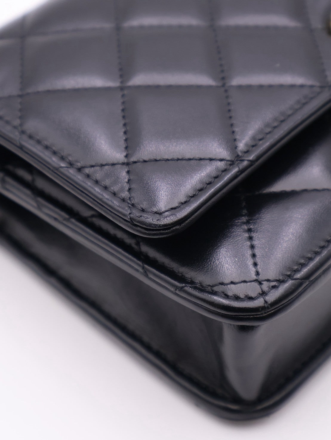 CHANEL 雙金球調節WOC - 黑金