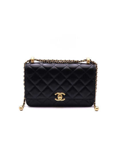 CHANEL 雙金球調節WOC - 黑金
