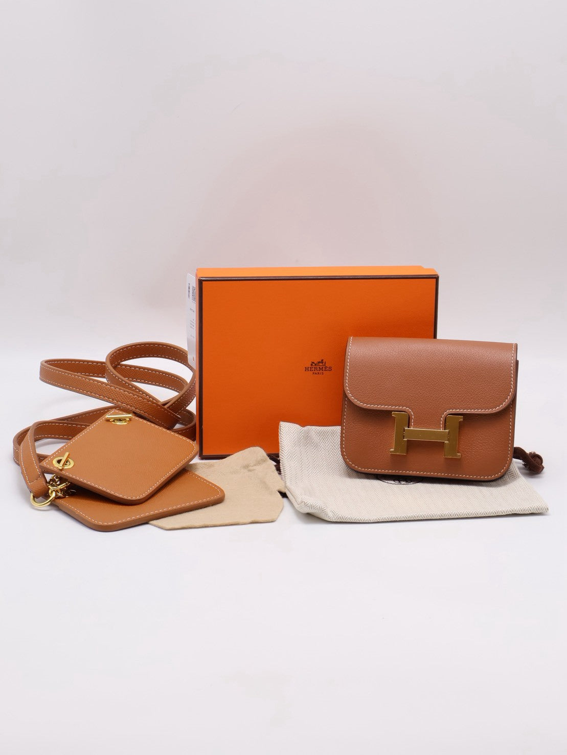 HERMES Constance Slim - Gold 37 金棕金 B