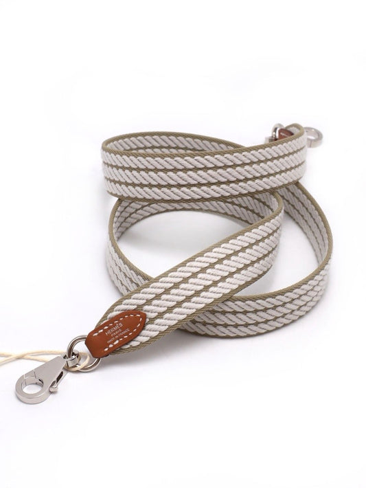 HERMES Sangle Cordage替換背帶 25 - 馬爾法米/奶灰白 K