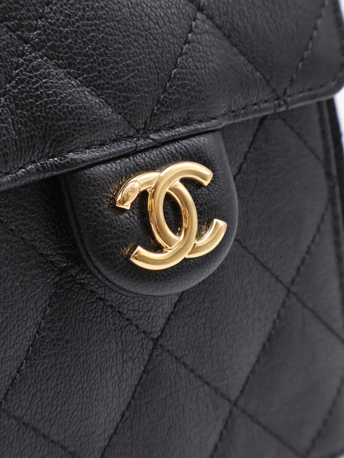 CHANEL 25 Hobo Bag - 小號黑亮金