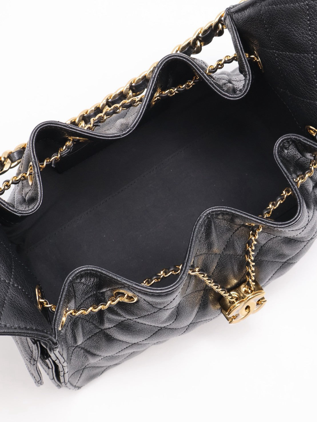 CHANEL 25 Hobo Bag - 小號黑亮金