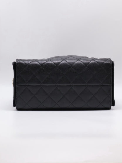 CHANEL 25 Hobo Bag - 小號黑亮金