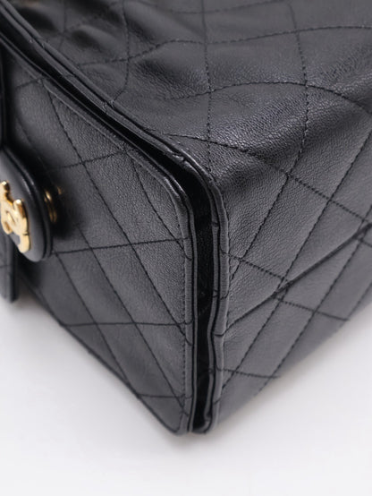 CHANEL 25 Hobo Bag - 小號黑亮金