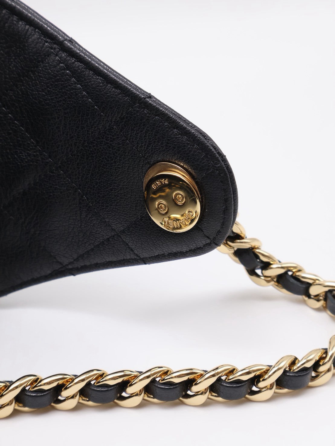 CHANEL 25 Hobo Bag - 小號黑亮金