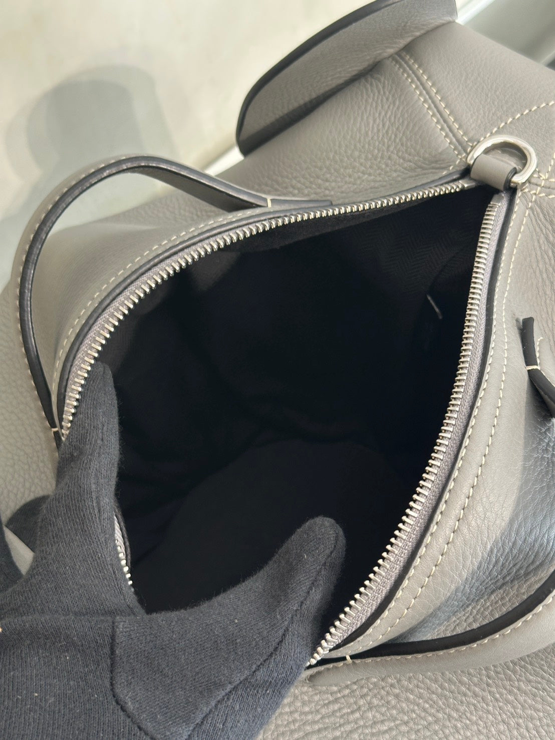 LOEWE Elephant大象包 - 中號灰