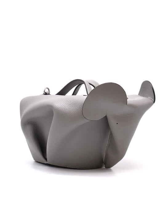 LOEWE Elephant大象包 - 中號灰