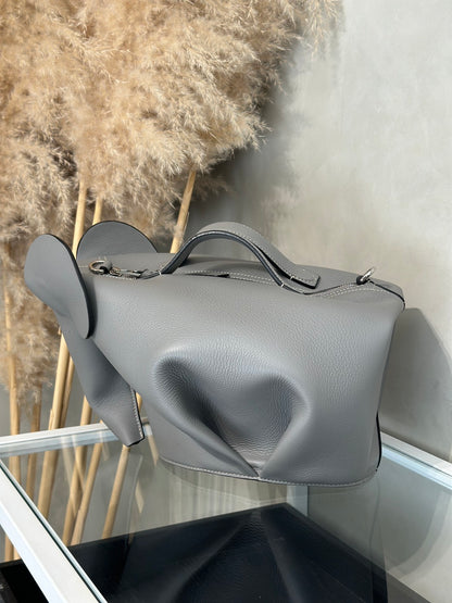 LOEWE Elephant大象包 - 中號灰