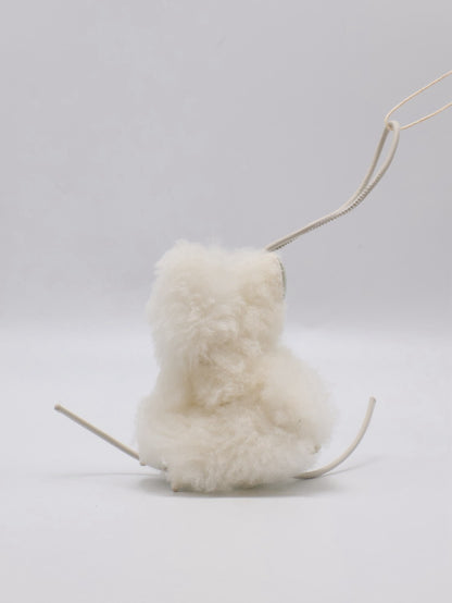 LOEWE 雪兔小精靈吊飾