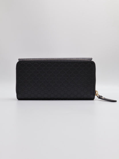 GUCCI 風琴拉鍊三折長夾
