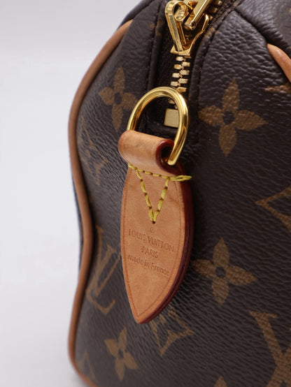 LOUIS VUITTON Speedy Bandouliere 20 - 黑邊背帶